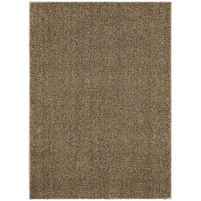 Furniture Of America Dufur Contemporary 100% Polyester Dark Beige Area Rug | RG8187-Area Rug