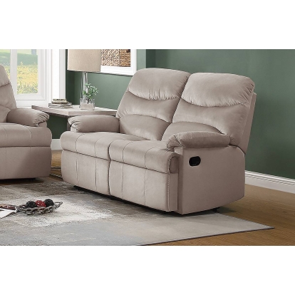 Poundex Manual Reclining Loveseat Model F8792
