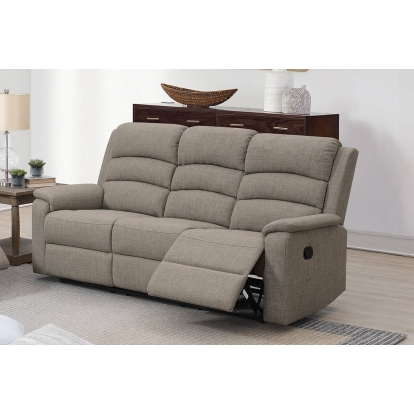 Poundex Manual Reclining Sofa Model F8779
