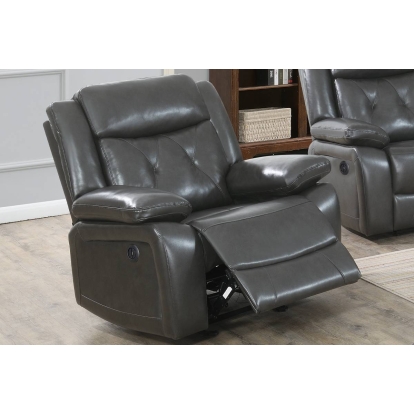 Poundex Power Recliner Single Model F86387