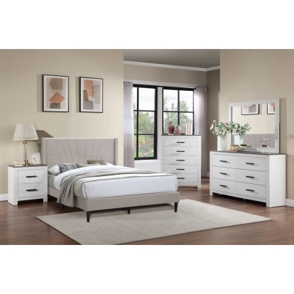 Poundex Eastern King Bed Model F9624EK