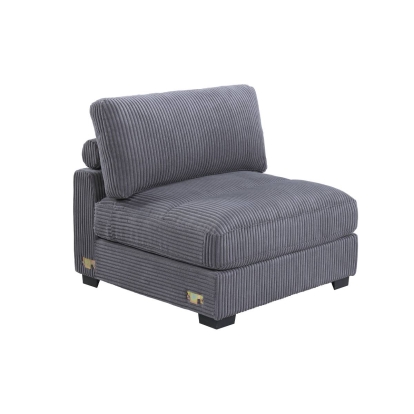 Poundex Armless Chair Model F8993