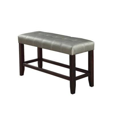 Poundex Counter Height Bench Model F1757