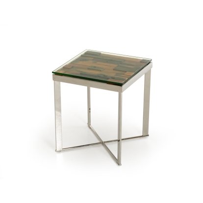 VIG Furniture Brown End Table SKU VGEWF1193-1AB - Product ID 72019
