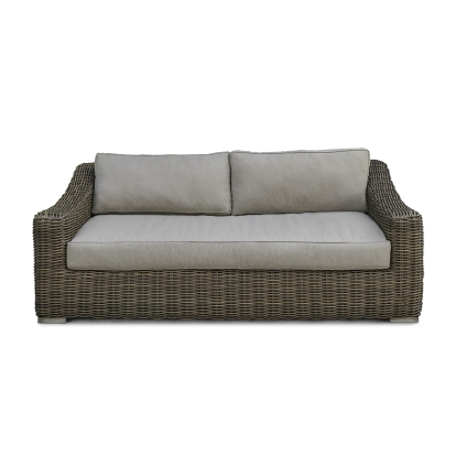 Renava Sapelo Outdoor Beige Wicker Sofa Outdoor Seating Beige furniture-00176110 Vig Furniture VGATRASF-125-8MM-SOFA