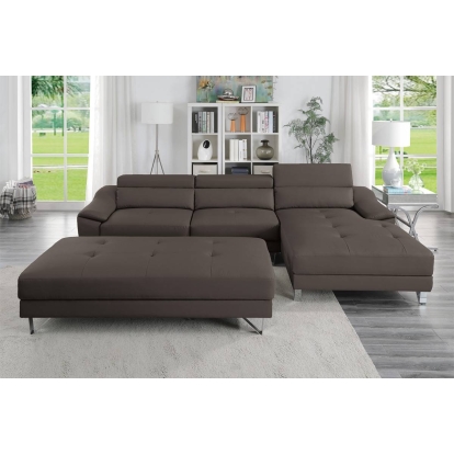 Poundex 2-Piece Sectional Set Model F8813