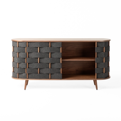 VIG Furniture Walnut Buffet SKU VGDWJ9899 - Product ID 80997