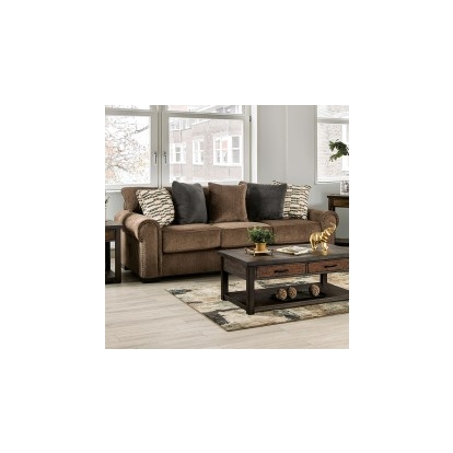 Laredo Brown Sofa with Pillows Model SM1216-SF by Furniture of America
