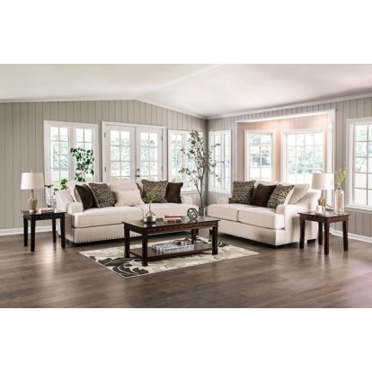 Sonora Beige Sofa with Loveseat Model SM1217-2PC by Furniture of America