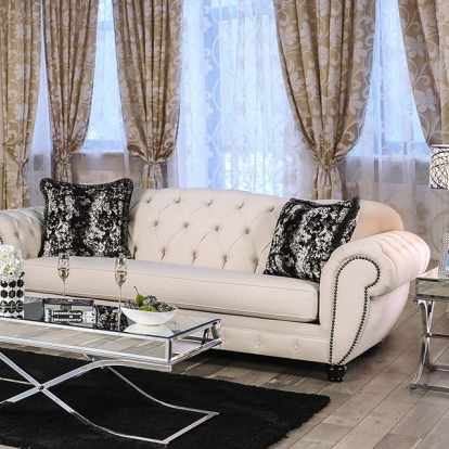 Gilda Beige/Black Sofa Model SM2292-SF by Furniture of America