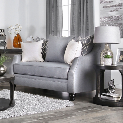Nefyn Gray Loveseat Model SM2670-LV by Furniture of America
