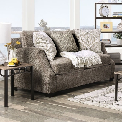 Laila Gray Loveseat Model SM3082-LV by Furniture of America