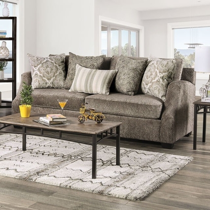Laila Gray Sofa Model SM3082-SF by Furniture of America