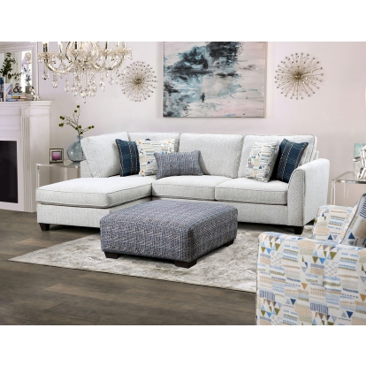 Chepstow Cream Sectional Model SM5402-SECT by Furniture of America