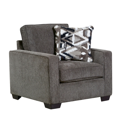 Brentwood Gray Chair Model SM5405-CH by Furniture of America