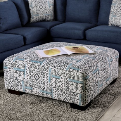 Furniture of America Bayswater Contemporary Chenille Multi Ottoman Model SM5410-OT