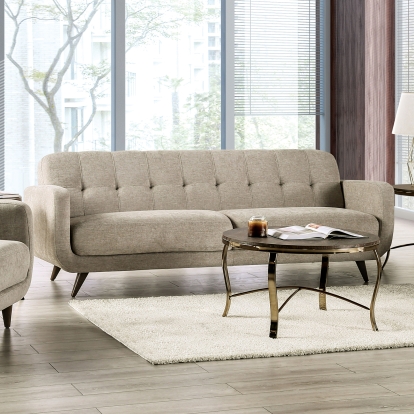 Siegen Beige Sofa Model SM6043-SF by Furniture of America