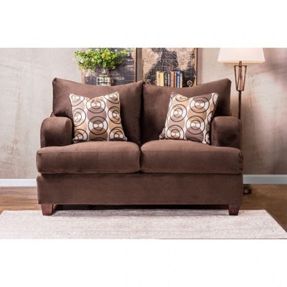 Wessington Chocolate Loveseat Model SM6131-LV by Furniture of America