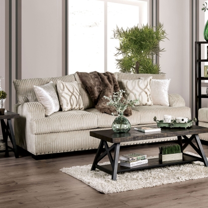 Zayla Golden Ivory Sofa Model SM6223-SF by Furniture of America