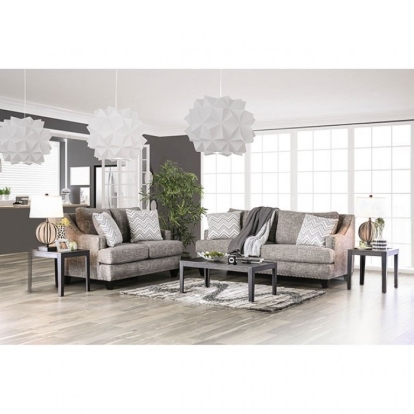 Erika Gray Sofa with Loveseat Model SM6420-2PC by Furniture of America