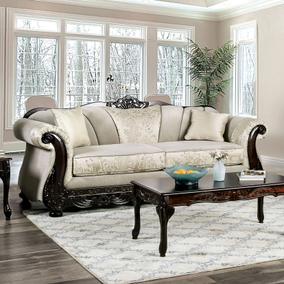 Newdale Ivory Sofa Model SM6425-SF by Furniture of America