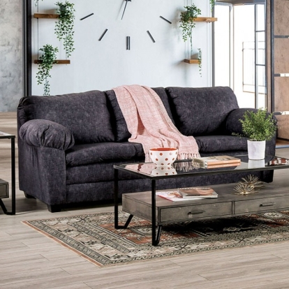 Keswick Charcoal Sofa Model SM7754-SF by Furniture of America