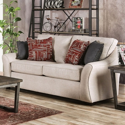 Jarrow Ivory Sofa Model SM8003-LV by Furniture of America