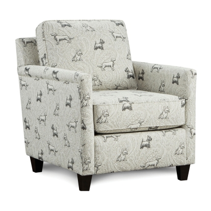 Pocklington Dog Multi Accent Chair Model SM8188-CH-DG by Furniture of America