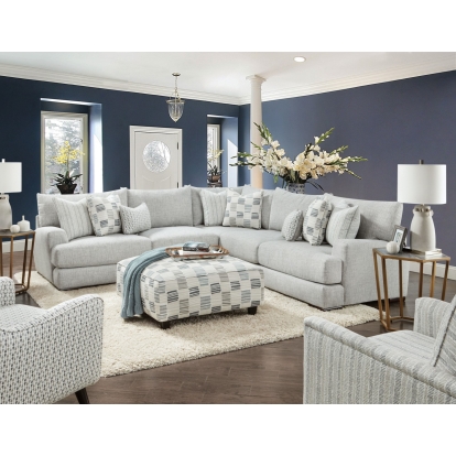 Pelham Gray Sectional Model SM8189-SECT by Furniture of America