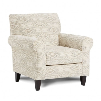 Furniture Of America Saltney Transitional Chenille, Solid Wood Diamond Multi Chair | SM8192-CH