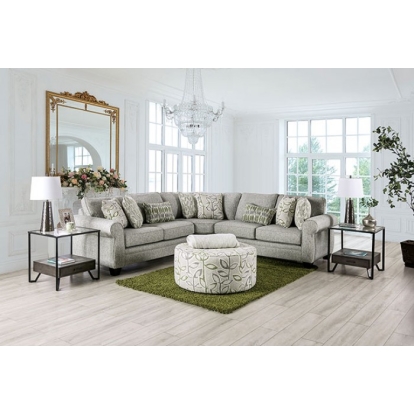 Gardner Gray/Green Sectional Model SM8195-SECT by Furniture of America