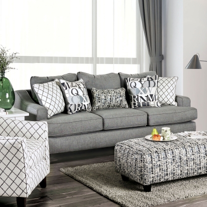 Verne Bluish Gray Sofa Model SM8330-SF by Furniture of America