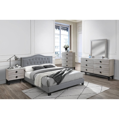 Poundex Queen Bed Model F9571Q