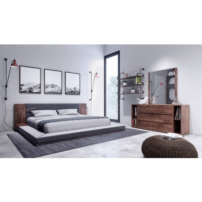 VIG Furniture Grey Bedroom Set SKU VGMABR-55-SET - Product ID 74156|74157|77580