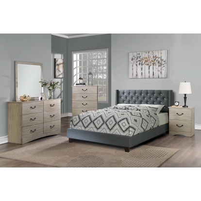 Poundex Queen Bed Model F9371Q