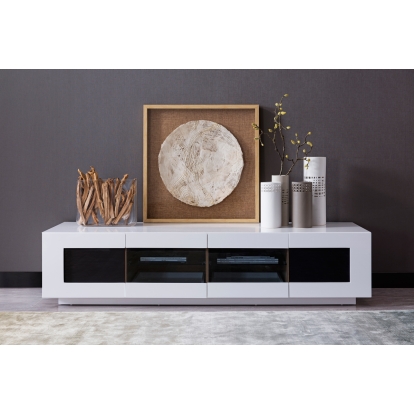 VIG Furniture White TV Stand SKU VGWCTV004SM-WHT - Product ID 73090