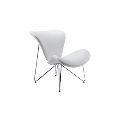 VIG Furniture White Lounge Chair SKU VGOBTY105-WHT - Product ID 71439