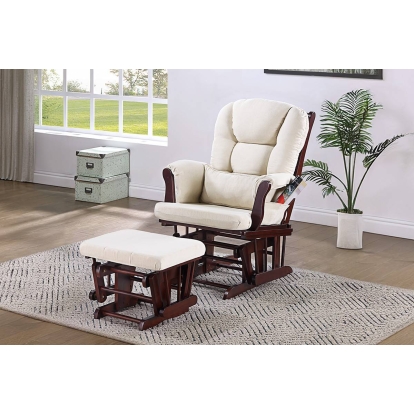 Poundex Glider Chair Model F6780