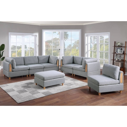 Poundex 7-Pcs Modular Set Model 799