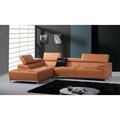 VIG Furniture Sectional Sofa SKU VGKNK8482-ORG-HL - Product ID 17602