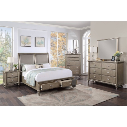Poundex Queen Bed Model F9618Q