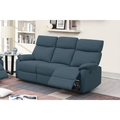 Poundex Manual Reclining Sofa Model F8769