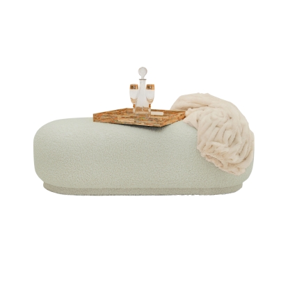 VIG Furniture White Ottoman SKU VGODZW-20100-WHT-OTT - Product ID 79159