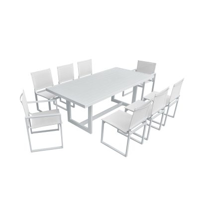 VIG Furniture White Outdoor SKU VGGEMONTALK-CH-WHT-1 - Product ID 77694