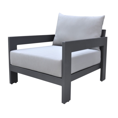 VIG Furniture Grey Outdoor Chair SKU VGGEMONTALK-GREY-CH - Product ID 77695A