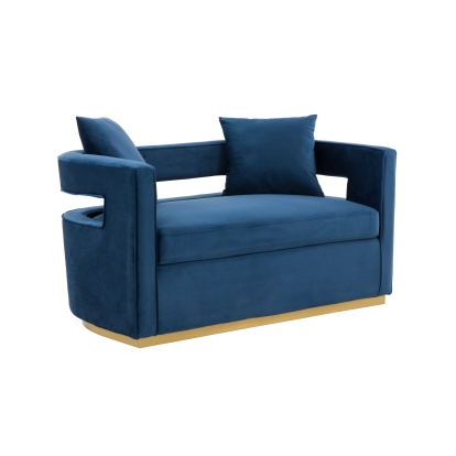VIG Furniture Blue Loveseat SKU VGRHSF-515-BL-L - Product ID 79138