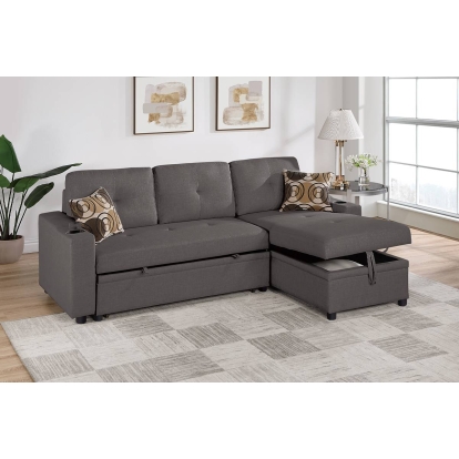 Poundex Convertible Sectional Model F8537