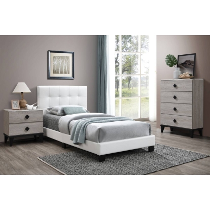 Poundex Twin Bed Model F9568T
