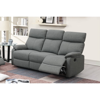 Poundex Manual Reclining Sofa Model F8773