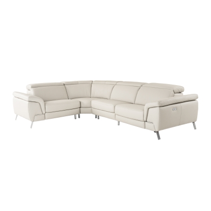 Lamod Italia Wonder - Italian Modern Grey Leather Sectional Sofa with Recliners Sectional Sofa Grey furniture-00181731 Vig Furniture VGDTWONDER-GRY